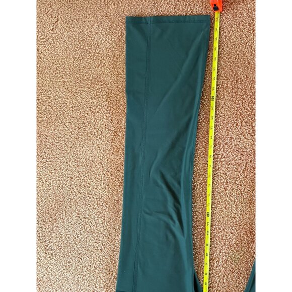 Like New Jofit Touring Low-Rise Flare Pants 32" L Green Stretch Pockets M - Picture 9 of 9